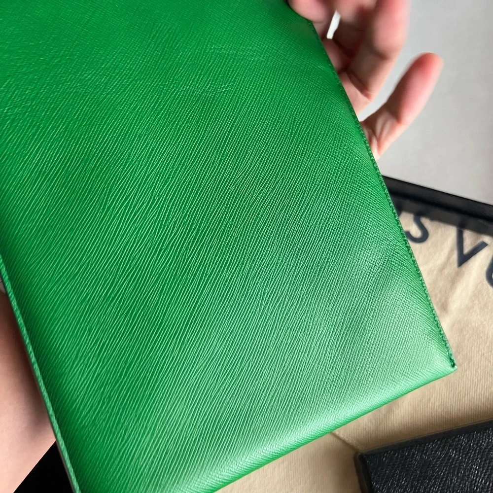 New Unused Prada Saffiano Leather Tech Case